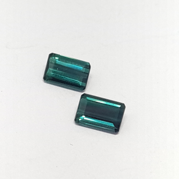 Turmalinas Blue 3,45 cts - 2 Unidades