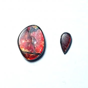 Amolitas 9,8 Cts - Formatos Oval e Gota - 2 Unidades