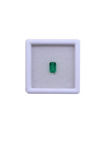 Esmeralda retangular 0.40cts