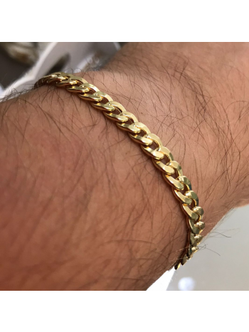 Pulseira Ouro 18k Masculina 