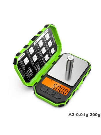 Mini balança digital portátil 0.01g 200g
