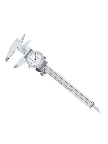 Paquímetro analógico Vernier aço inoxidável alta precisão 0-150mm
