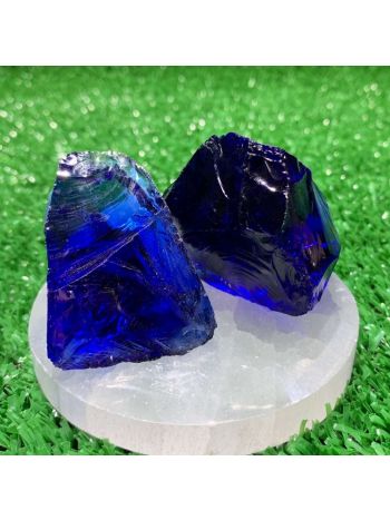Pedra bruta de Obsidiana Natural Azul peso de 50 a 100cts