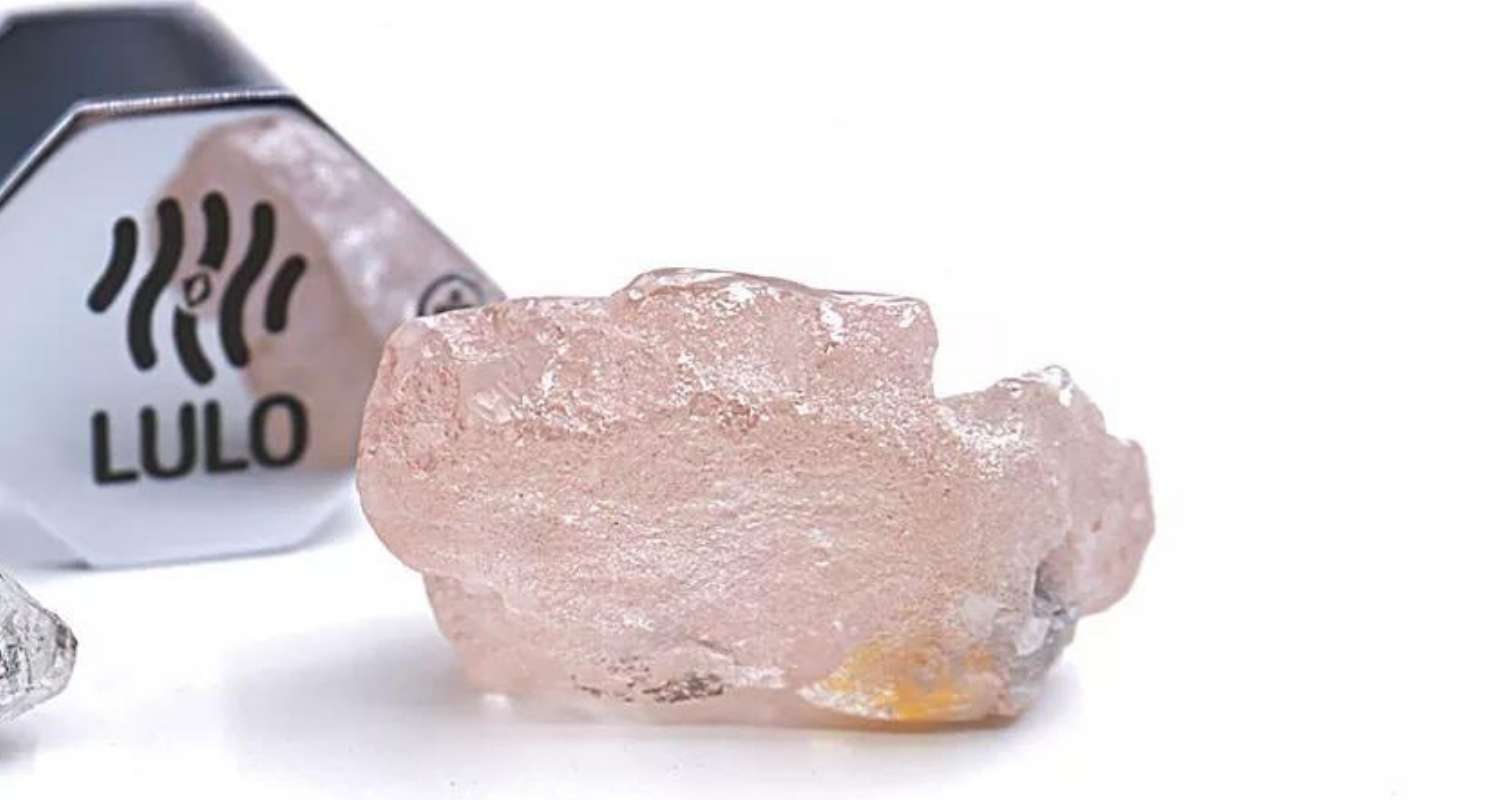 O MAIOR DIAMANTE ROSA JÁ ENCONTRADO